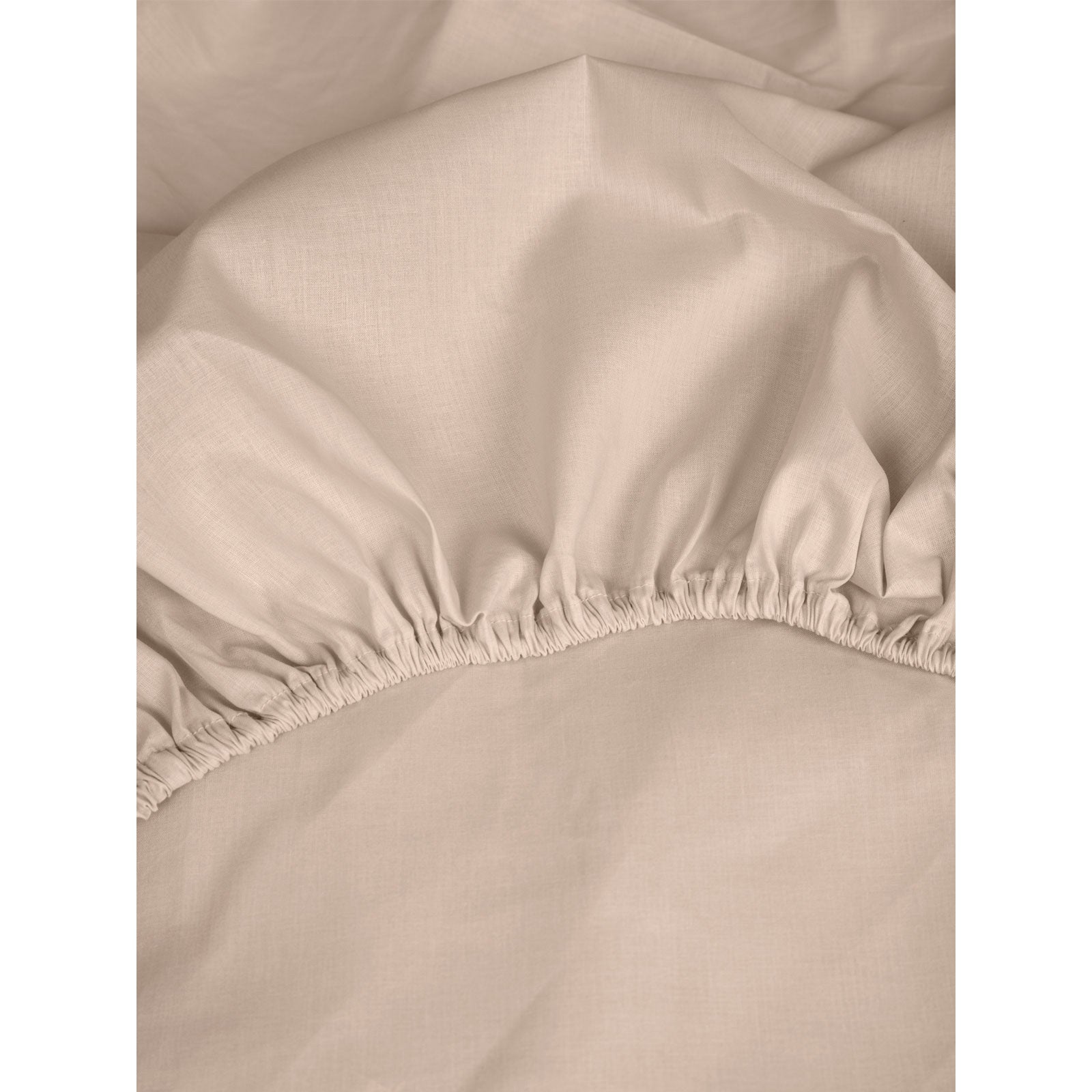 Κατωσέντονο Cotton Feelings με Λάστιχο 109 Sand Ημίδιπλο 120x200+30εκ