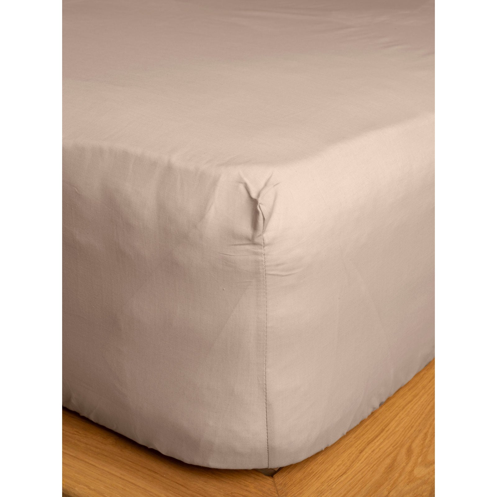 Κατωσέντονο Cotton Feelings με Λάστιχο 109 Sand Ημίδιπλο 120x200+30εκ