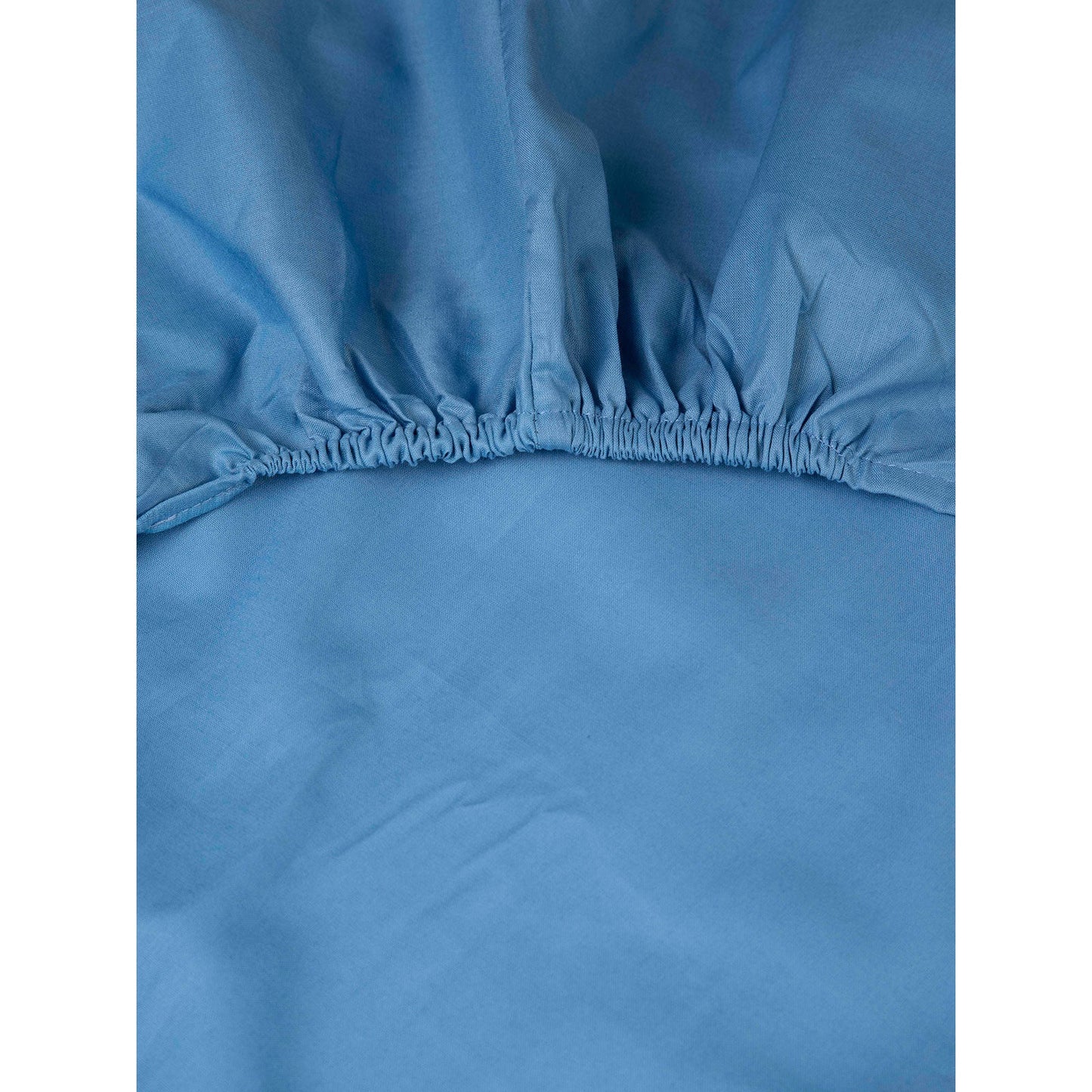Κατωσέντονο Cotton Feelings με Λάστιχο 104 Blue Διπλό 160x200+30εκ