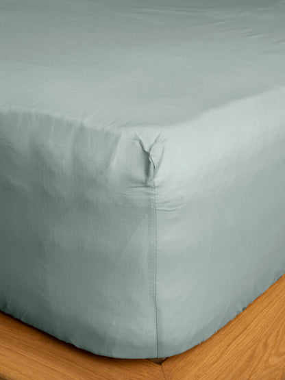 Κατωσέντονο Cotton Feelings με Λάστιχο 105 Aqua Διπλό 160x200+30εκ