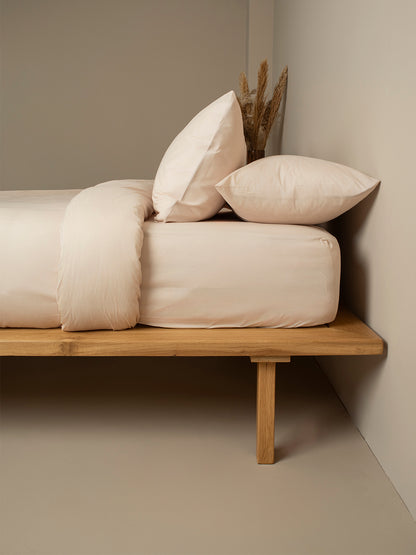 Σεντόνι Cotton Feelings Φλατ 109 Sand Μονό 165x270εκ