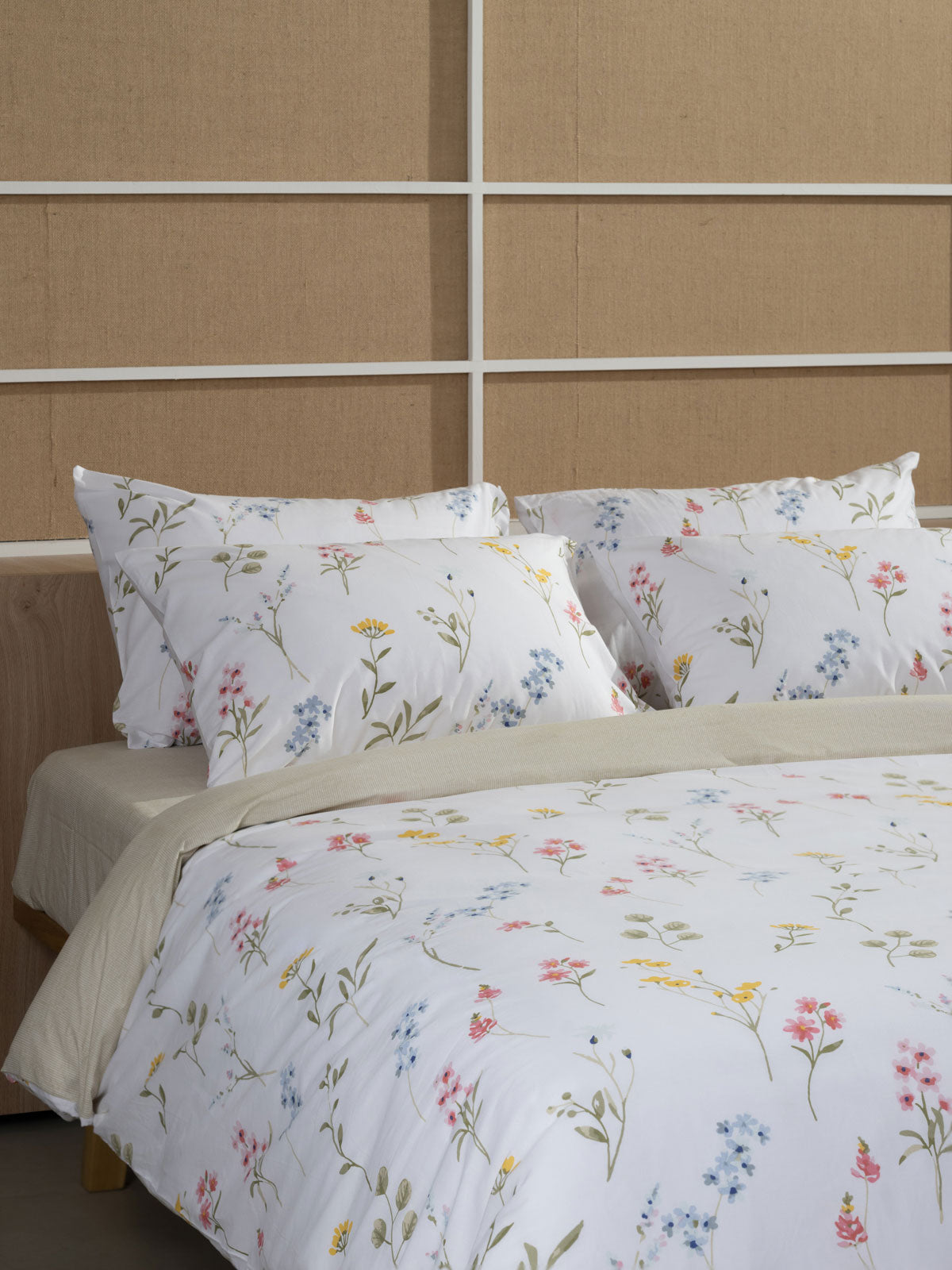 Σετ Σεντόνια Cotton Feelings 2062 Μονό με Λάστιχο 105x205+30εκ