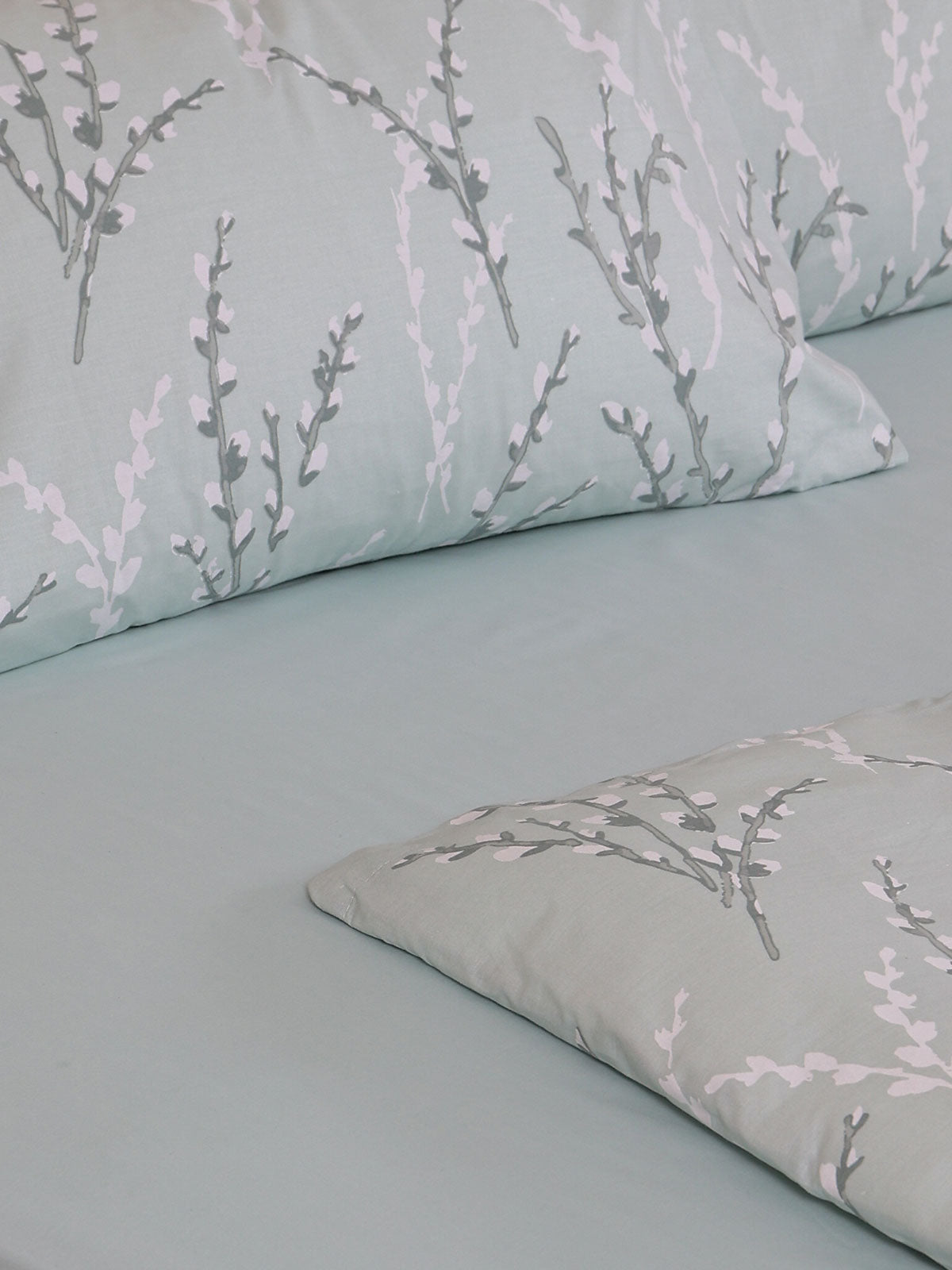 Σετ Σεντόνια Cotton Feelings 2054 Aqua Διπλό 200x270εκ