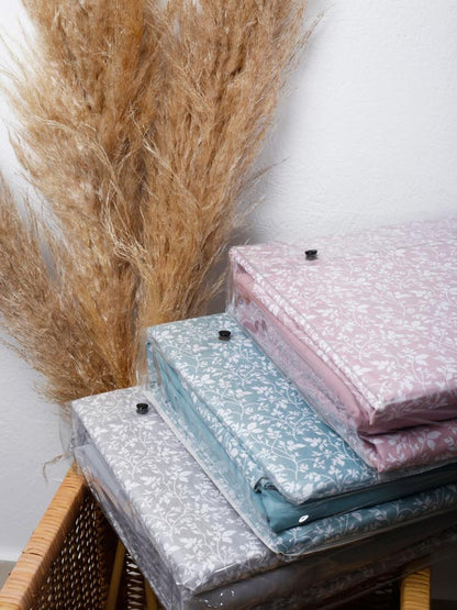 Σετ Σεντόνια Cotton Feelings 920 Aqua Διπλό 200x270εκ