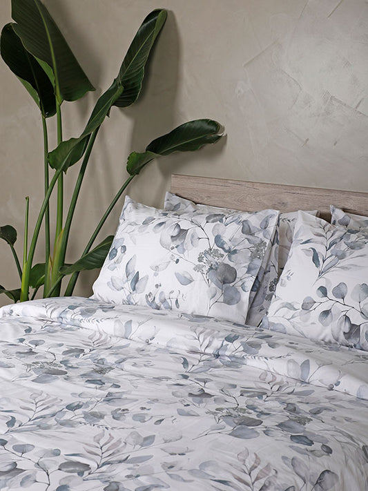 Σετ Σεντόνια Cotton Feelings 932 Grey Διπλό 200x270εκ