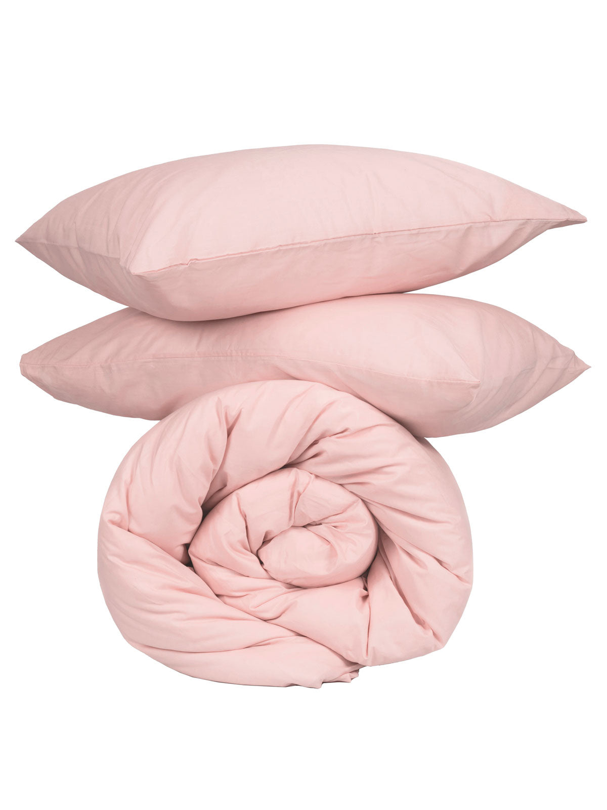 Σετ Σεντόνια Cotton Feelings 101 Powder Υπέρδιπλο 235x270εκ