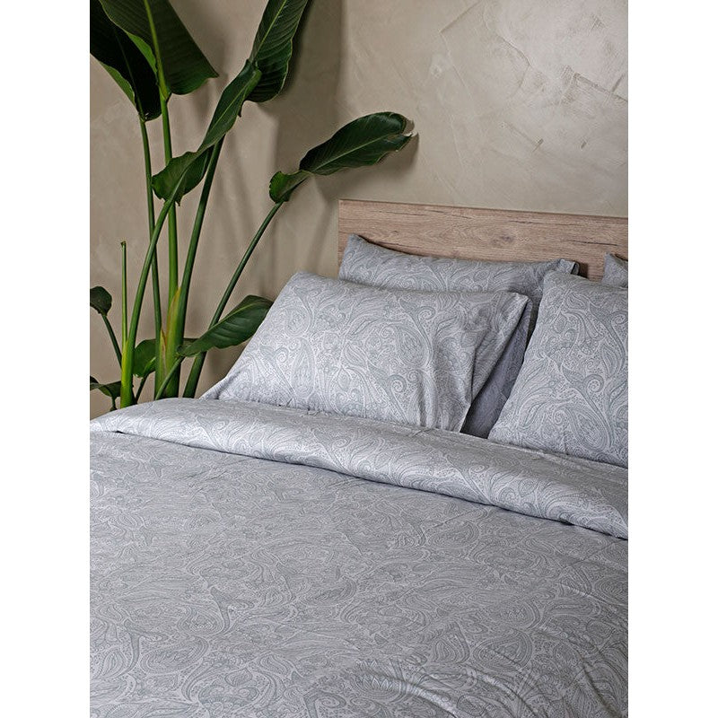 Σετ Σεντόνια Cotton Feelings 2040 Grey King Size 260x270εκ