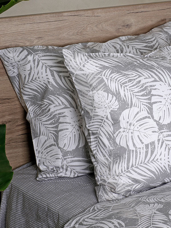 Σετ Σεντόνια Cotton Feelings 2038 Grey King Size 260x270εκ