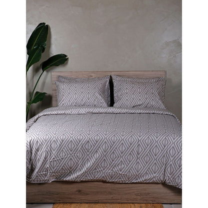 Σετ Σεντόνια Cotton Feelings 2042 Grey King Size 260x270εκ