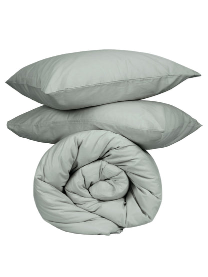 Σετ Σεντόνια Cotton Feelings 105 Aqua King Size 260x270εκ