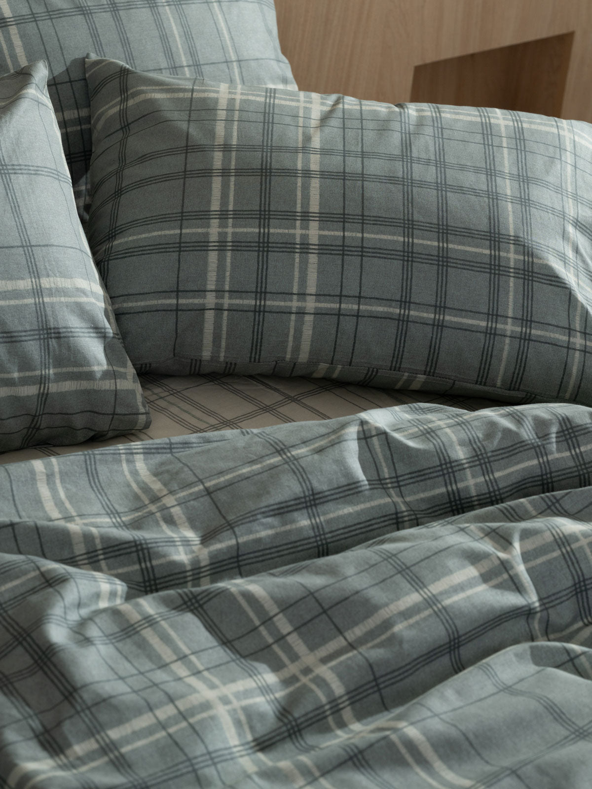 Σετ Σεντόνια Cotton Feelings 2066 Aqua King Size 260x270εκ