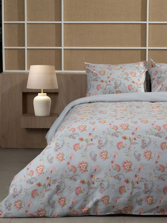 Σετ Σεντόνια Cotton Feelings 2068 Grey King Size 260x270εκ