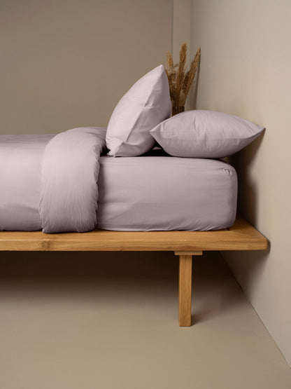 Σετ Σεντόνια Cotton Feelings 107 Dark Grey King Size 260x270εκ