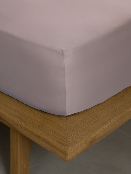 Κατωσέντονο Βαμβακοσατέν Omnia με Λάστιχο Powder Διπλό 160x200+40εκ