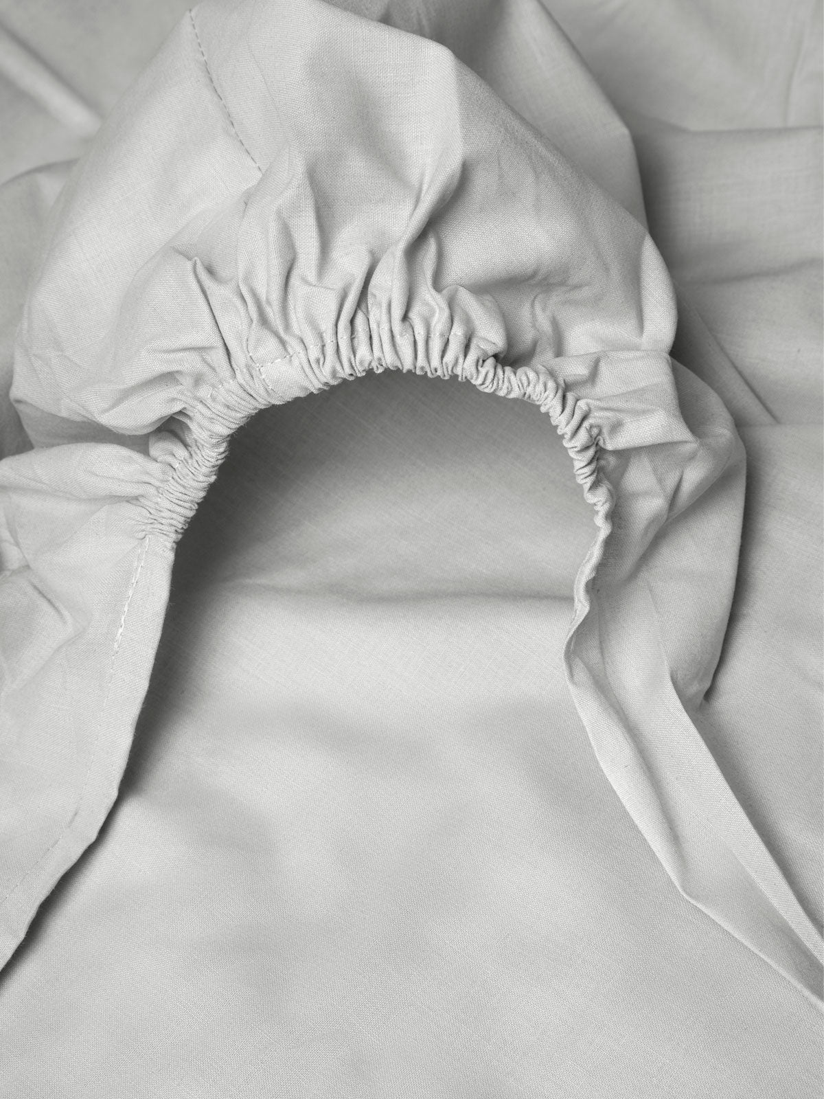 Κατωσέντονο Menta με Λάστιχο 2 Ecru Μονό 100x200+25εκ