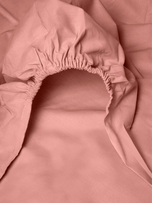 Κατωσέντονο Menta με Λάστιχο 25 Powder Μονό 100x200+25εκ