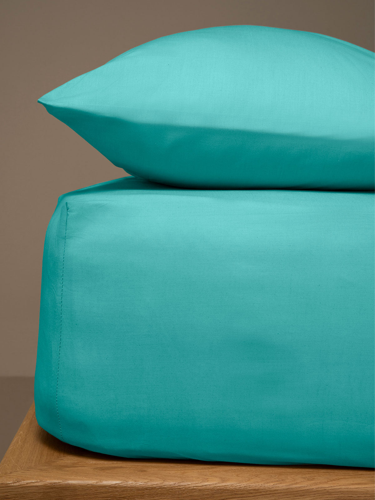 Κατωσέντονο Menta με Λάστιχο 20 Petrol Διπλό 160x200+25εκ