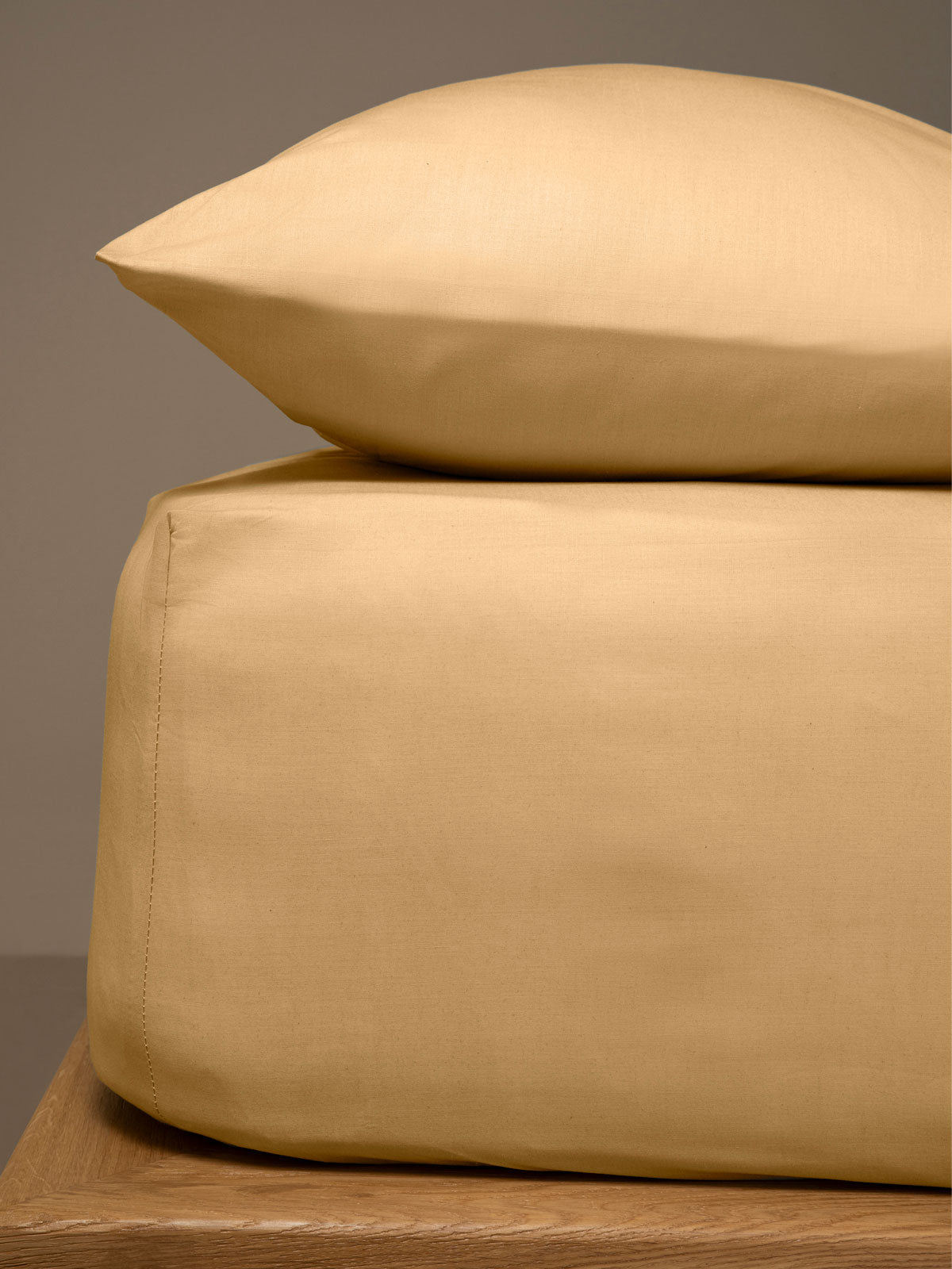 Κατωσέντονο Menta με Λάστιχο 23 Mocha Διπλό 160x200+25εκ