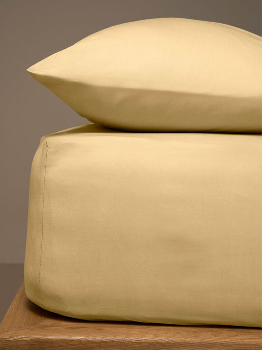 Κατωσέντονο Menta με Λάστιχο 3 Light Beige Διπλό 160x200+25εκ