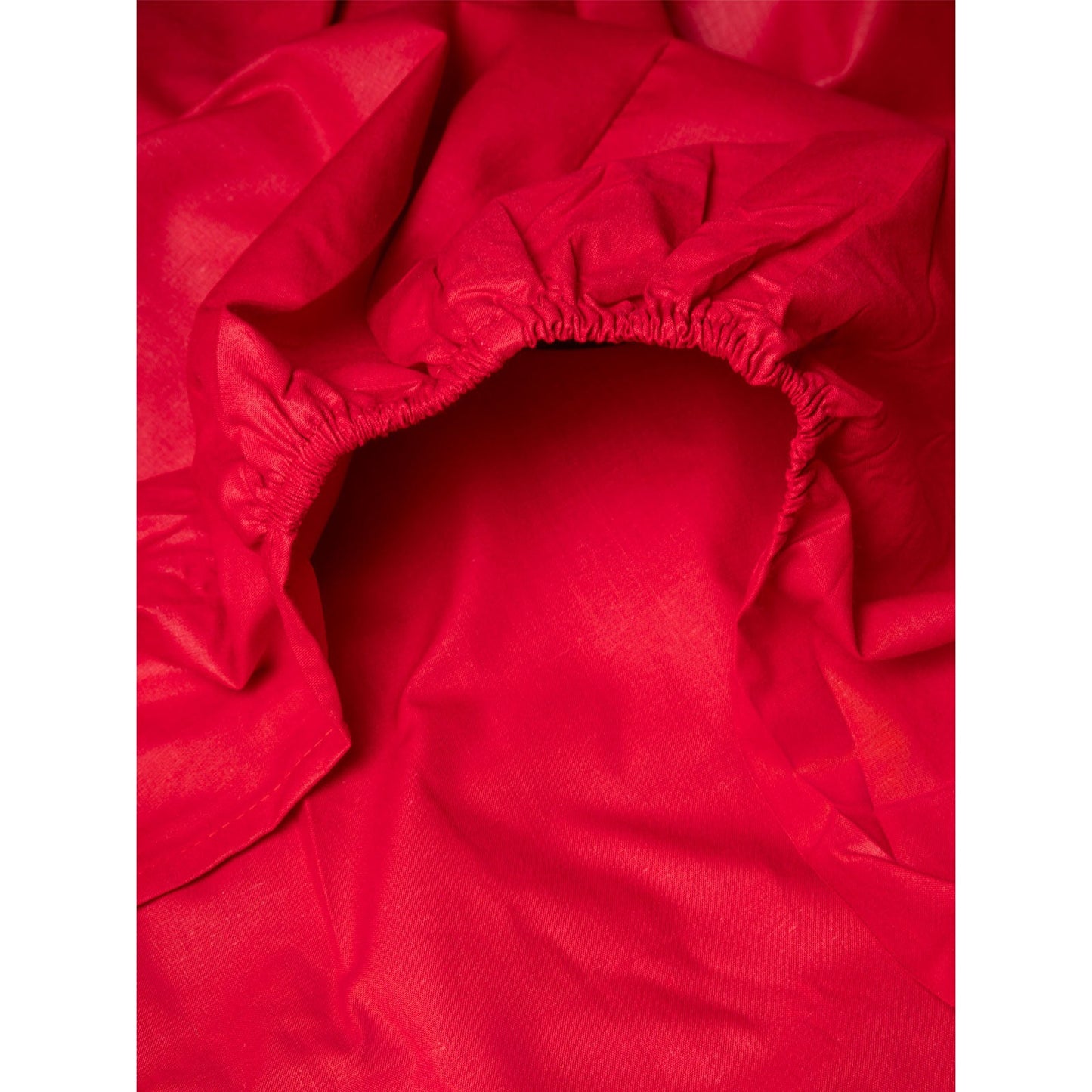 Κατωσέντονο Menta με Λάστιχο 12 Red Υπέρδιπλο 180x200+25εκ