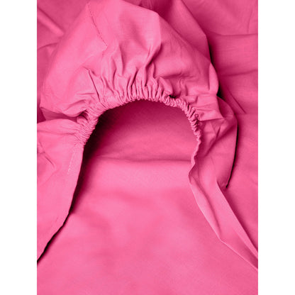 Κατωσέντονο Menta με Λάστιχο 9 Fuchsia Υπέρδιπλο 180x200+25εκ