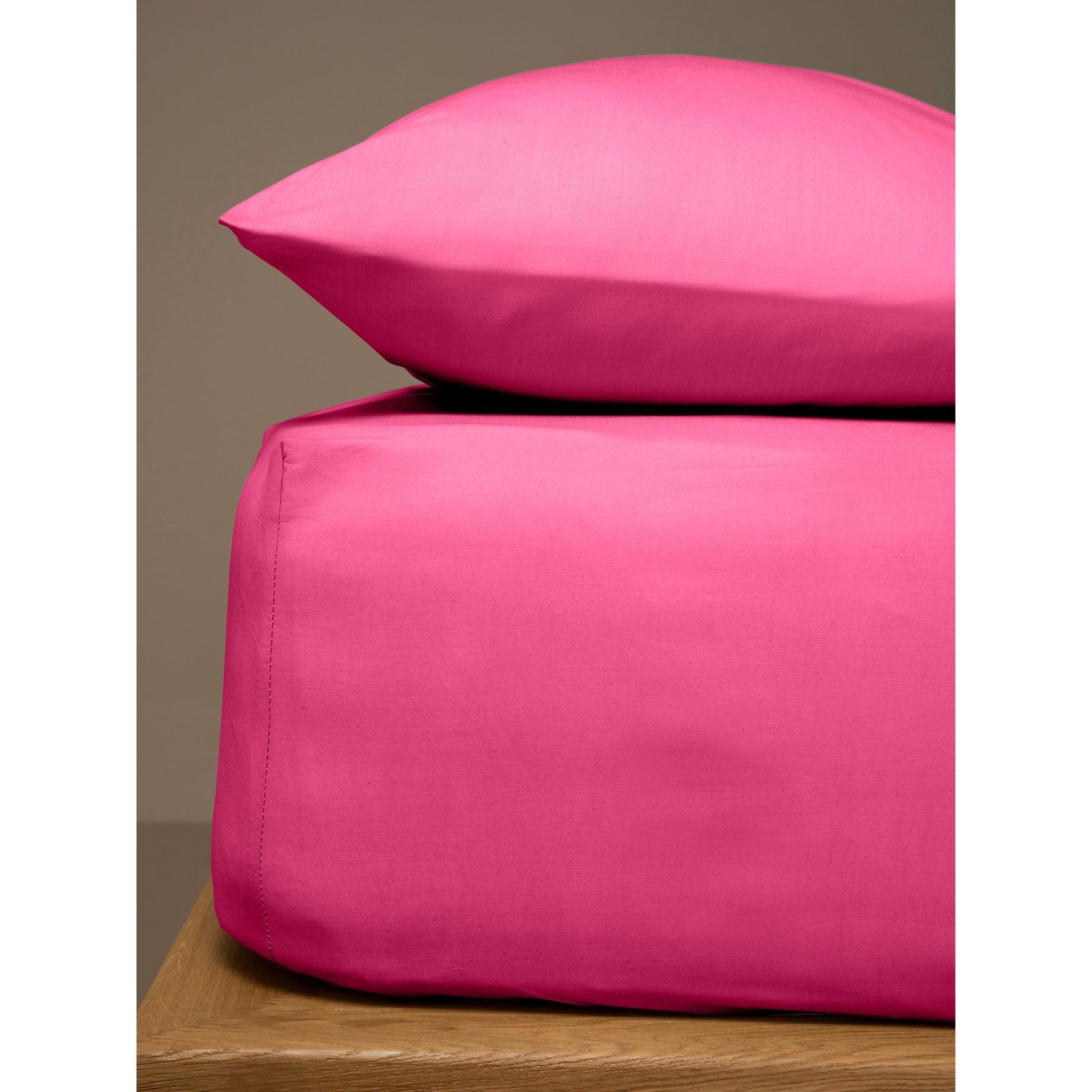 Κατωσέντονο Menta με Λάστιχο 9 Fuchsia Υπέρδιπλο 180x200+25εκ
