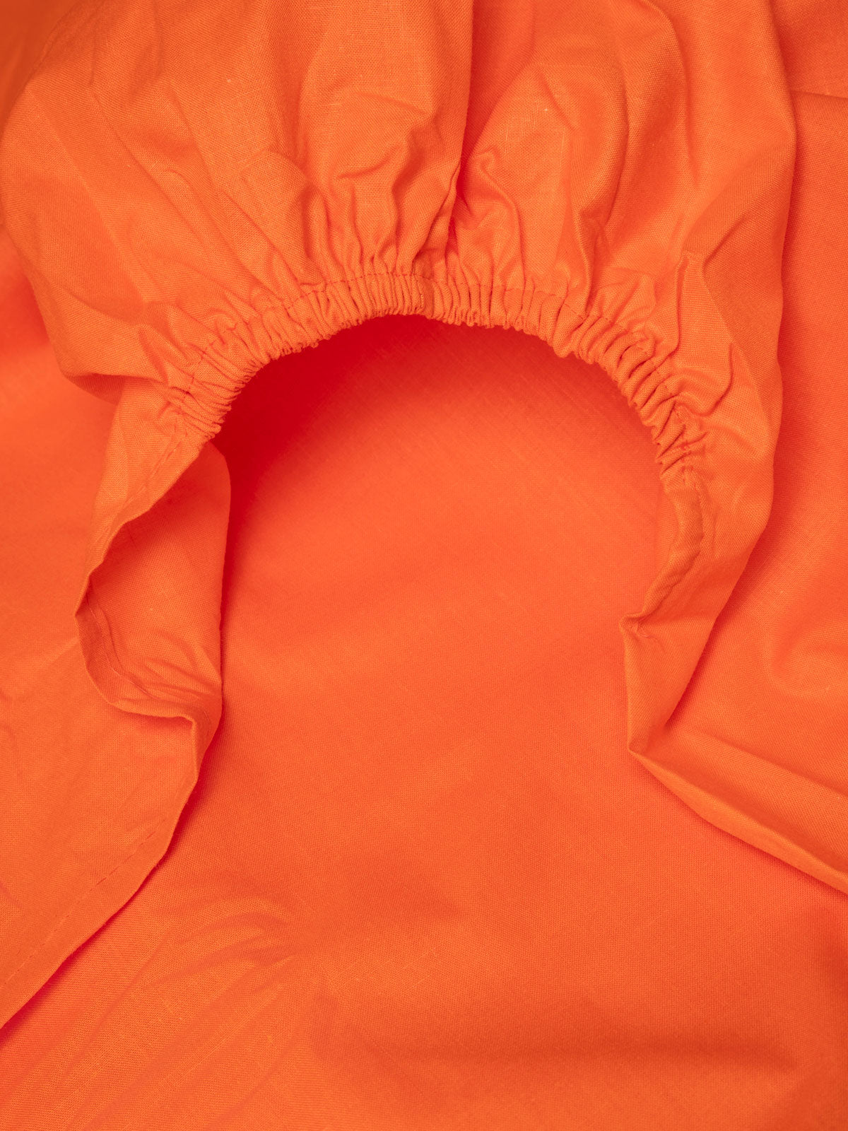 Κατωσέντονο Menta με Λάστιχο 7 Orange Ημίδιπλο 120x200+25εκ