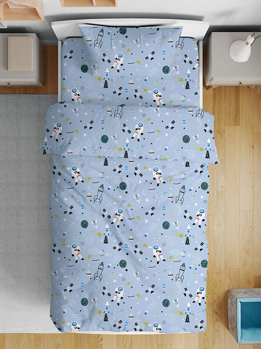 Σετ Σεντόνια Flannel 44 Μονό με Λάστιχο 105x205+30εκ