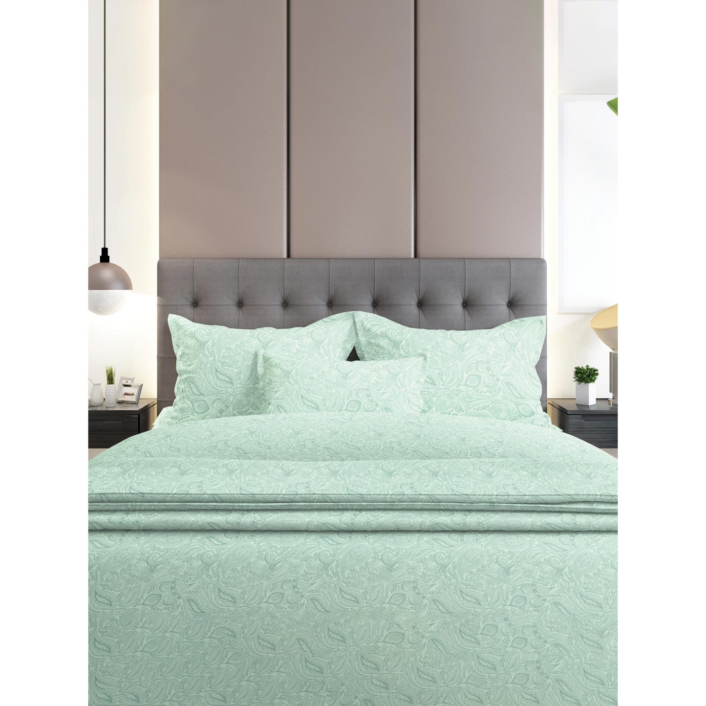 Σετ Σεντόνια Flannel 2040 Aqua Υπέρδιπλο 230×260εκ