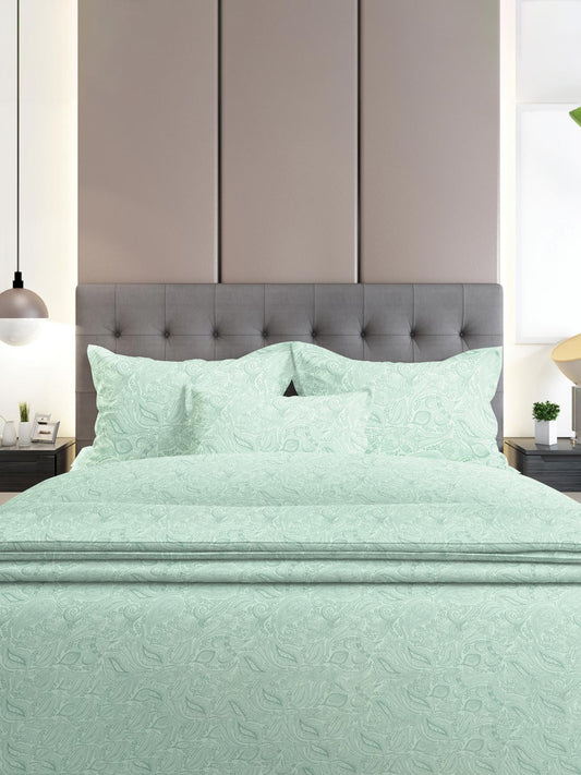 Σετ Σεντόνια Flannel 2040 Aqua Υπέρδιπλο Με Λάστιχο (170x205+30)