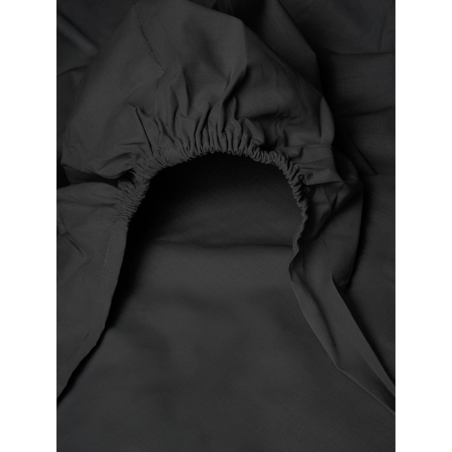 Κατωσέντονο Menta με Λάστιχο 21 Black Διπλό 160x200+40εκ