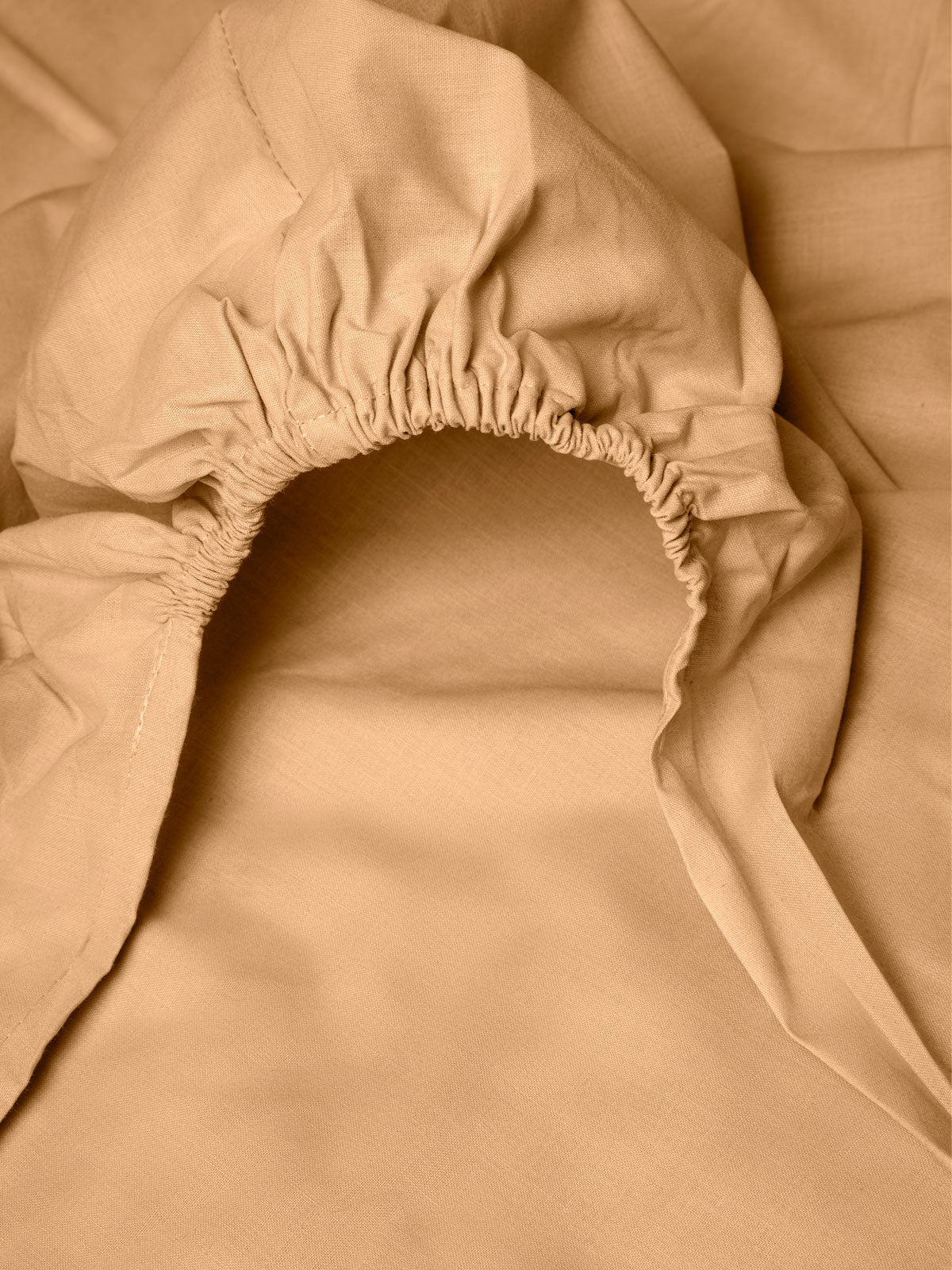 Κατωσέντονο Menta με Λάστιχο 5 Brown Διπλό 160x200+40εκ