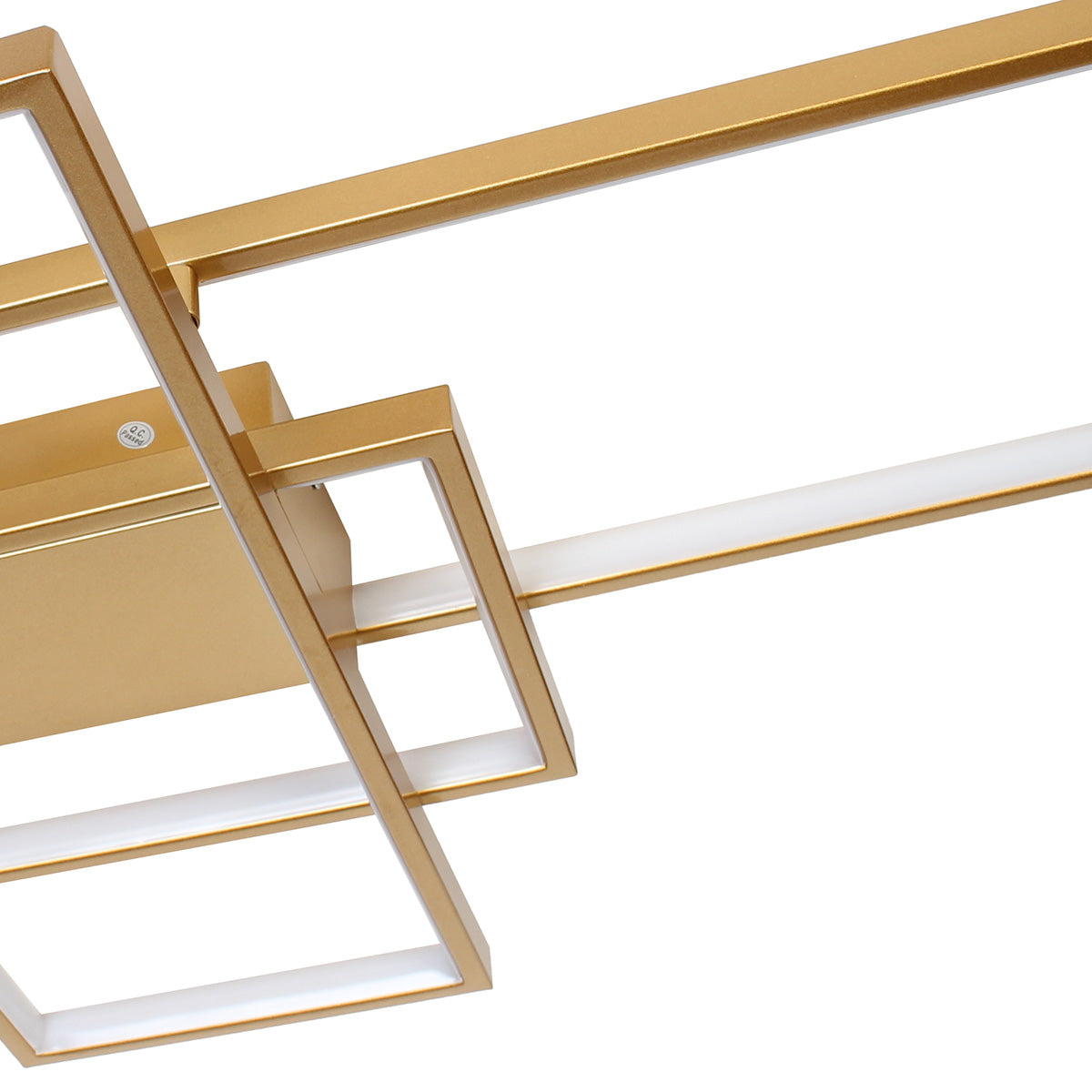 Φωτιστικό Οροφής LED 82W 87x49x8 εκ. Χρυσό με Controller