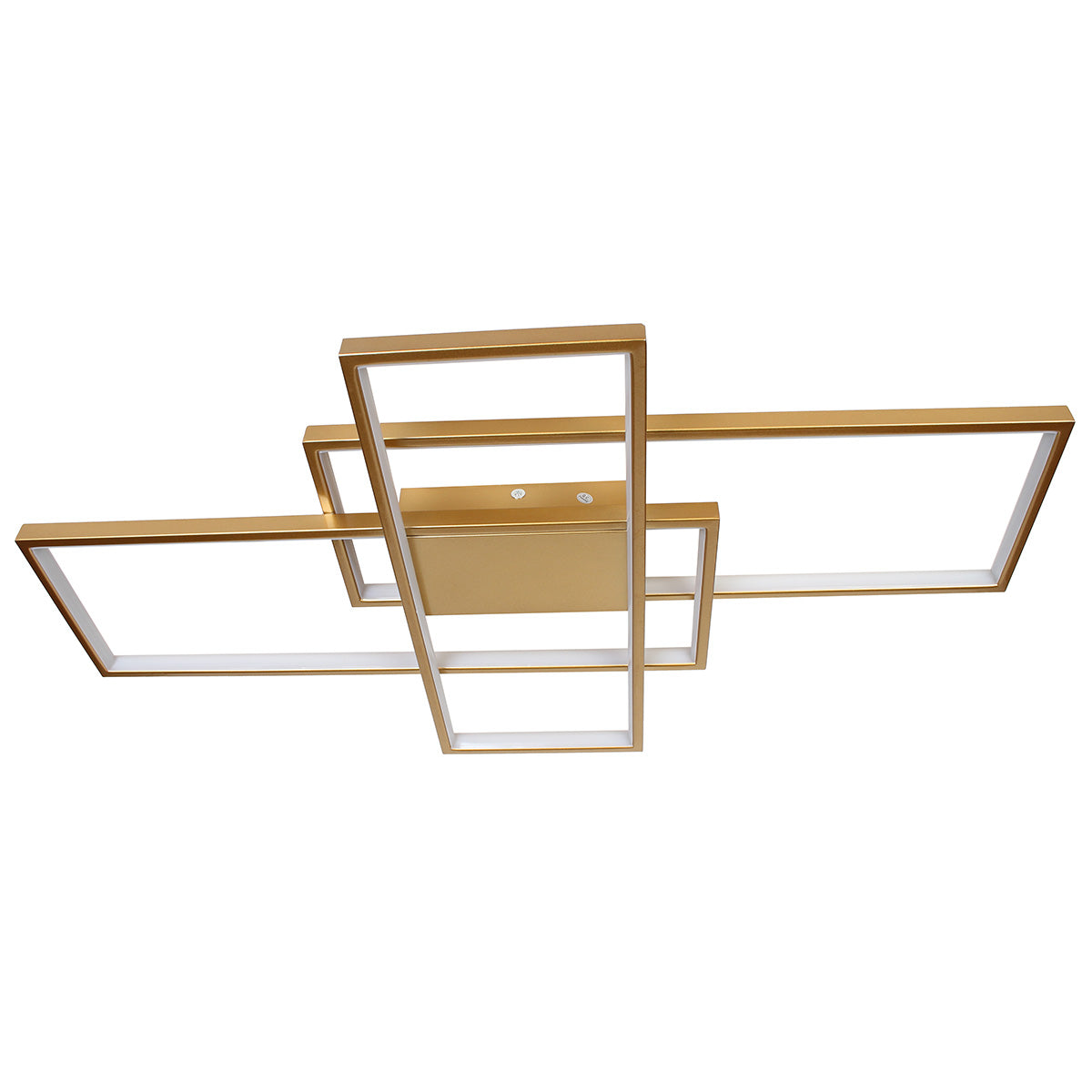 Φωτιστικό Οροφής LED 82W 87x49x8 εκ. Χρυσό με Controller