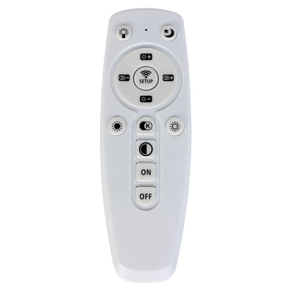 Φωτιστικό Οροφής LED 20W 41x27x7 εκ. Μαύρο με Controller