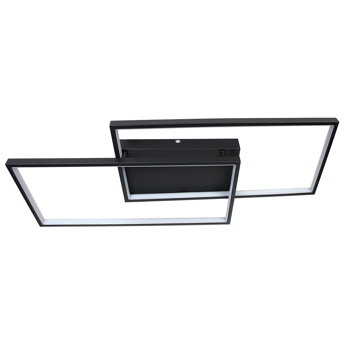 Φωτιστικό Οροφής LED 34W 80x34x8 εκ. Μαύρο με Controller