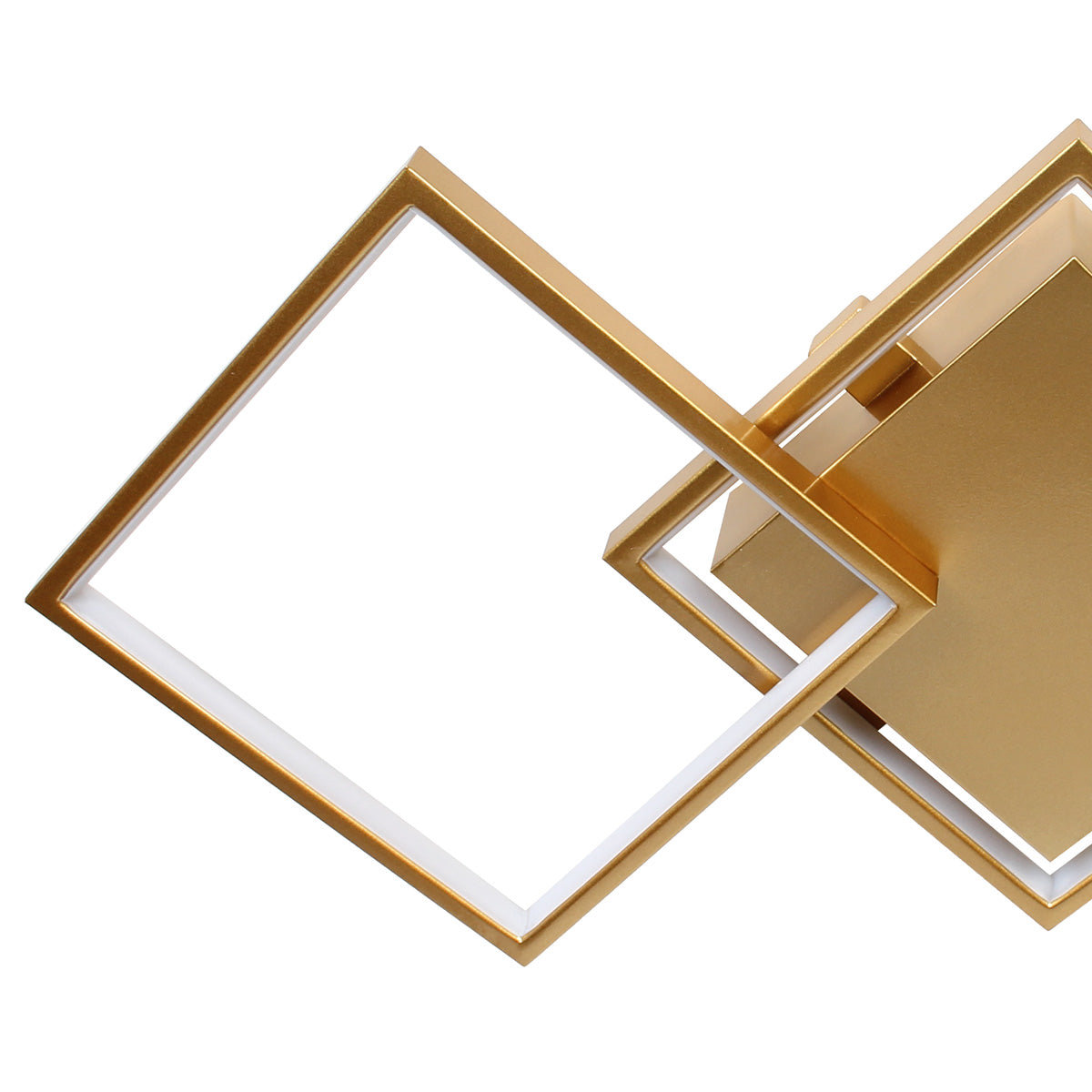 Φωτιστικό Οροφής LED 34W 80x35x8 εκ. Χρυσό με Controller