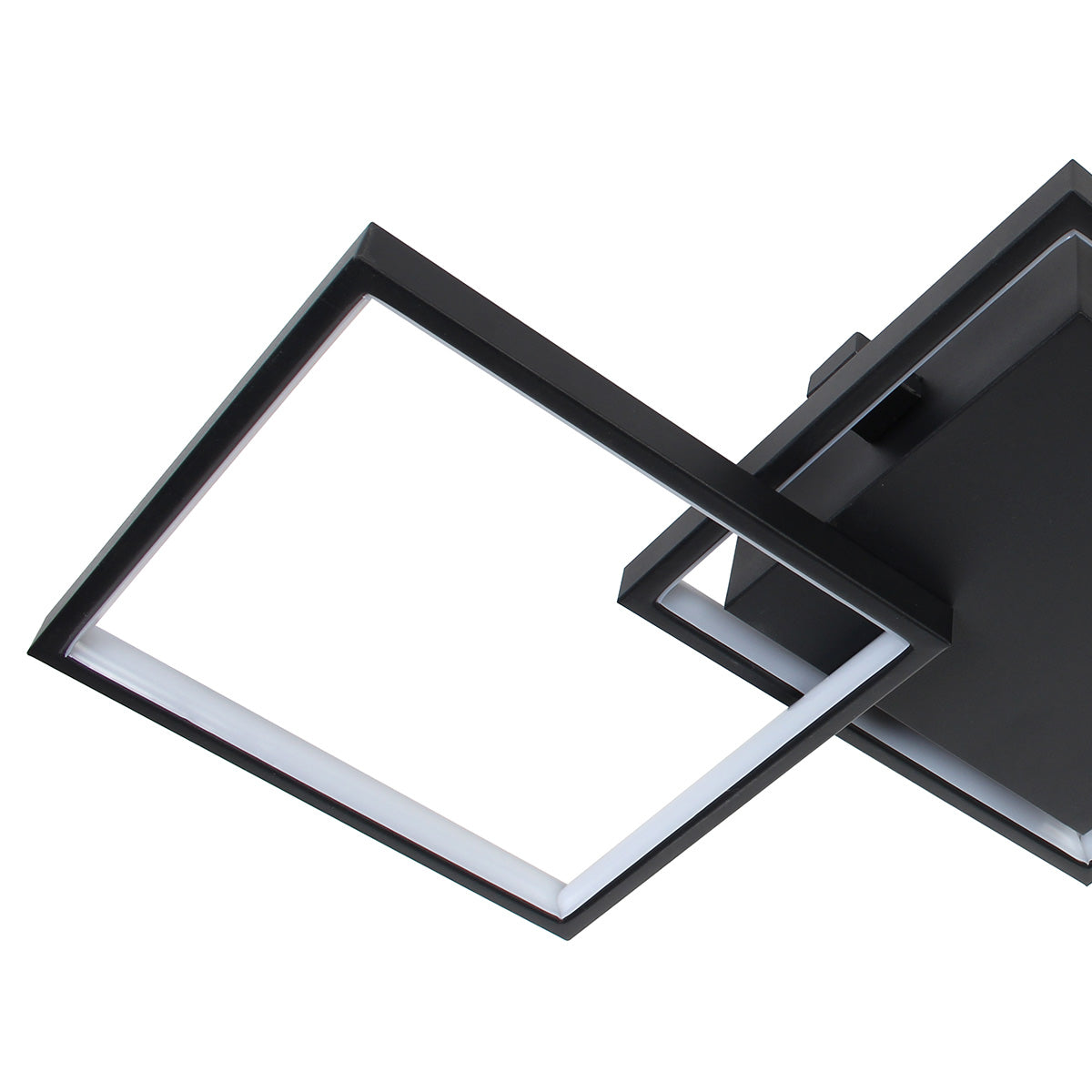 Φωτιστικό Οροφής LED 34W 80x35x8 εκ. Μαύρο με Controller