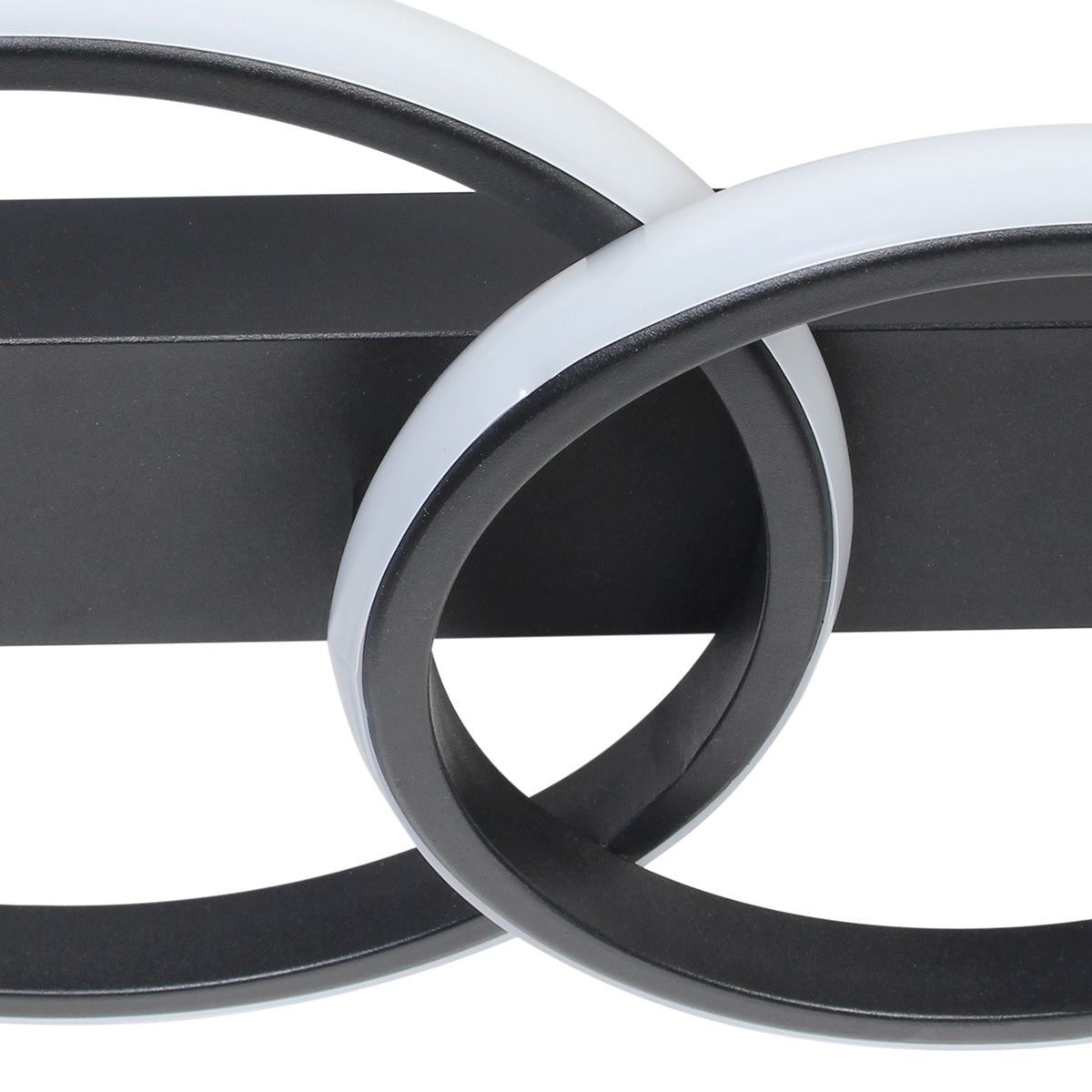 Φωτιστικό Οροφής LED 20W 41x27x7 εκ. Μαύρο με Controller