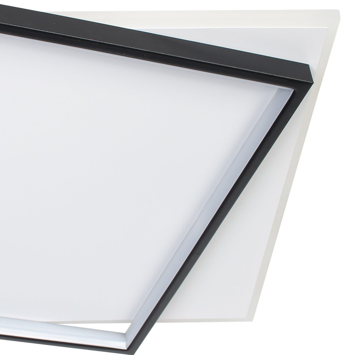 Φωτιστικό Οροφής LED 68W 50x46x5 εκ. Μαύρο με Controller