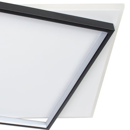 Φωτιστικό Οροφής LED 68W 50x46x5 εκ. Μαύρο με Controller