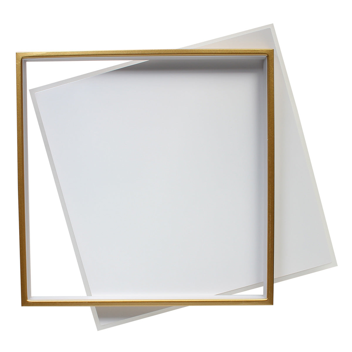 Φωτιστικό Οροφής LED 68W 50x46x5 εκ. Χρυσό με Controller