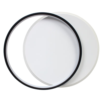 Φωτιστικό Οροφής LED 53W 46x39x5,5 εκ. Μαύρο με Controller