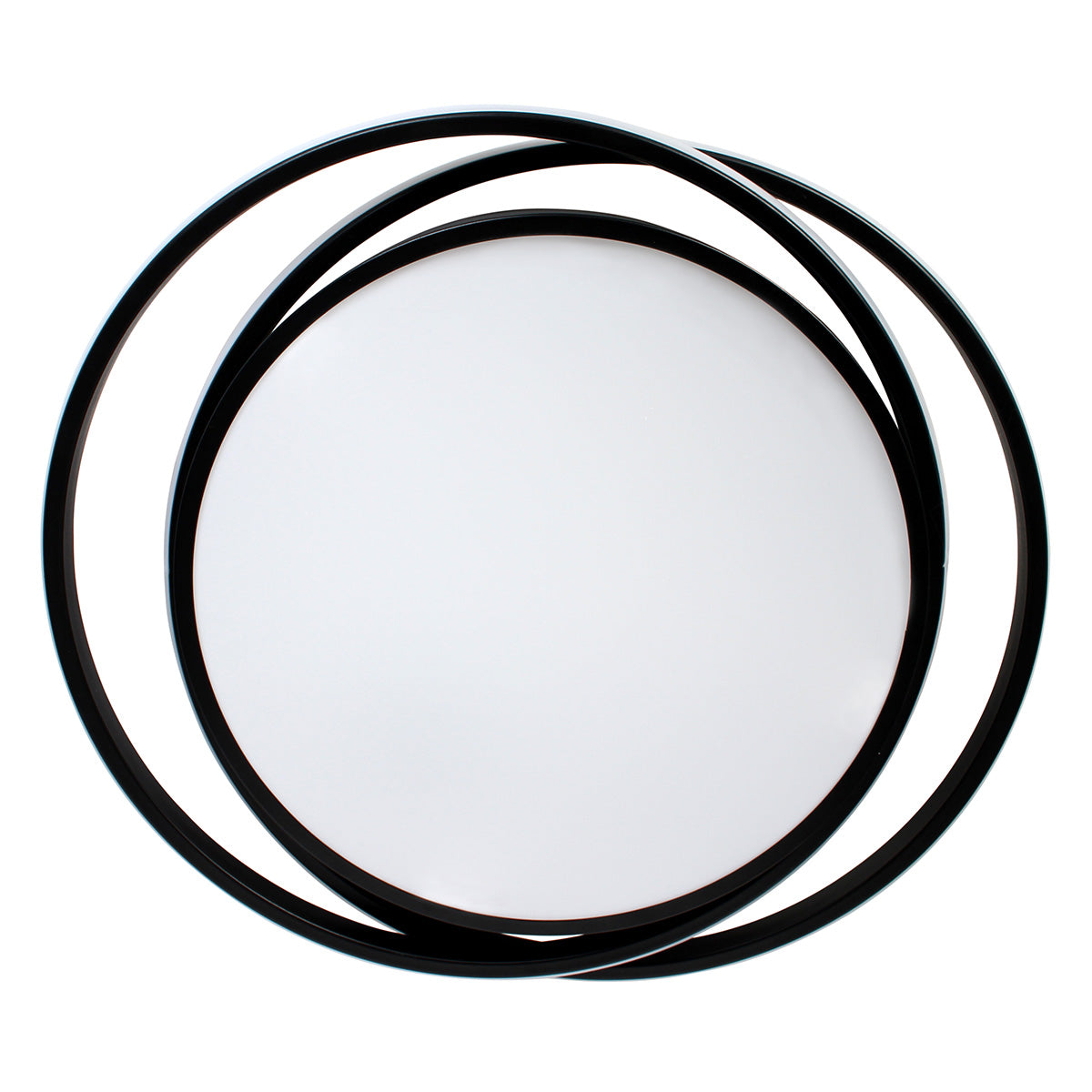 Φωτιστικό Οροφής LED 63W 52x49x6 εκ. Μαύρο με Controller