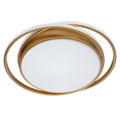 Φωτιστικό Οροφής LED 63W 52x49x6 εκ. Χρυσό με Controller