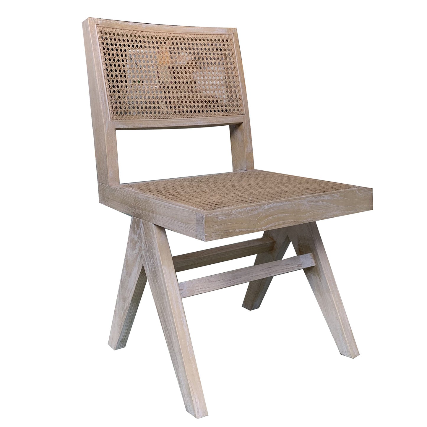 Καρέκλα Επαγγελματική Lapetus Sonoma Ξύλο/Rattan 51x44x86