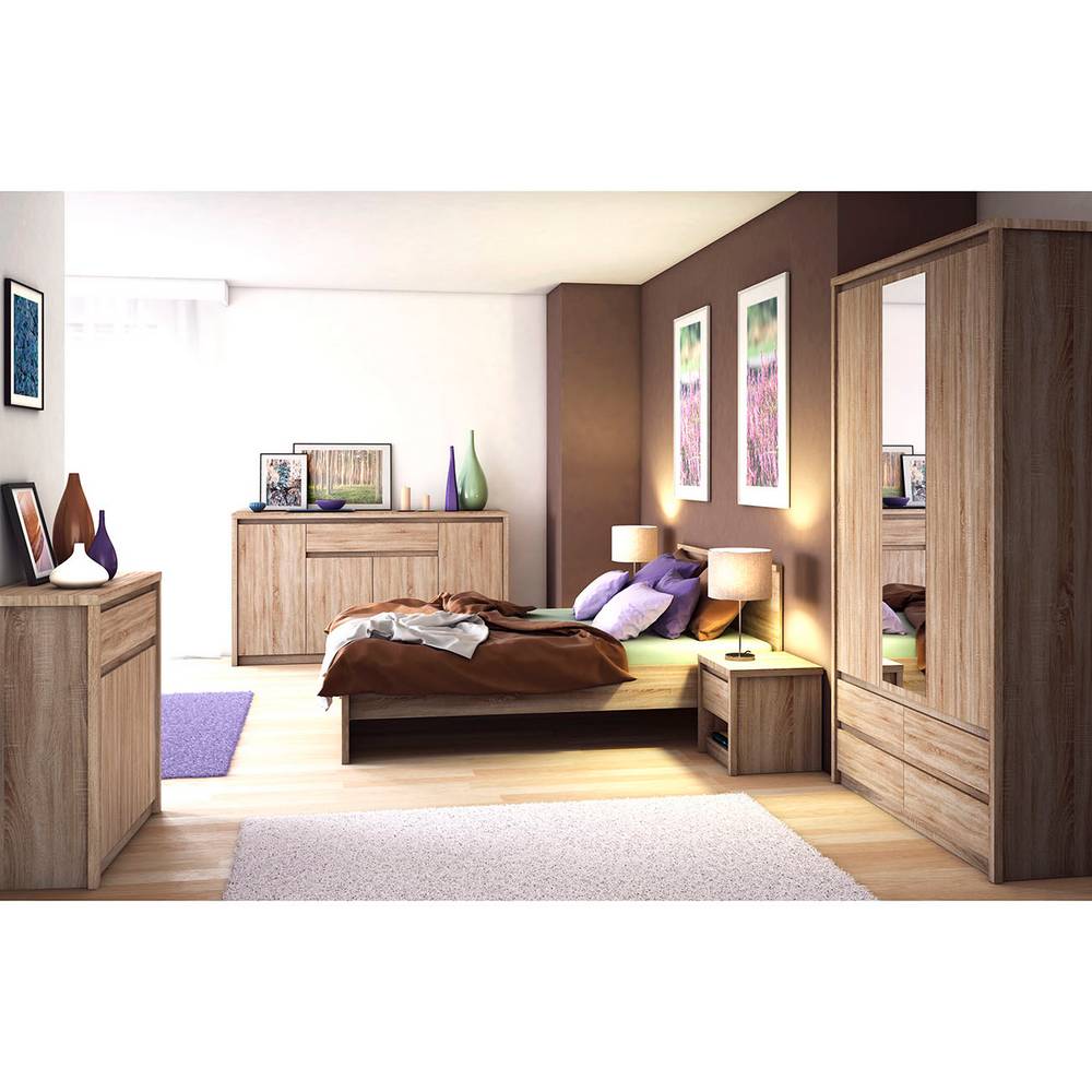 Κρεβάτι Norton Ημίδιπλο Σονόμα 140x200εκ