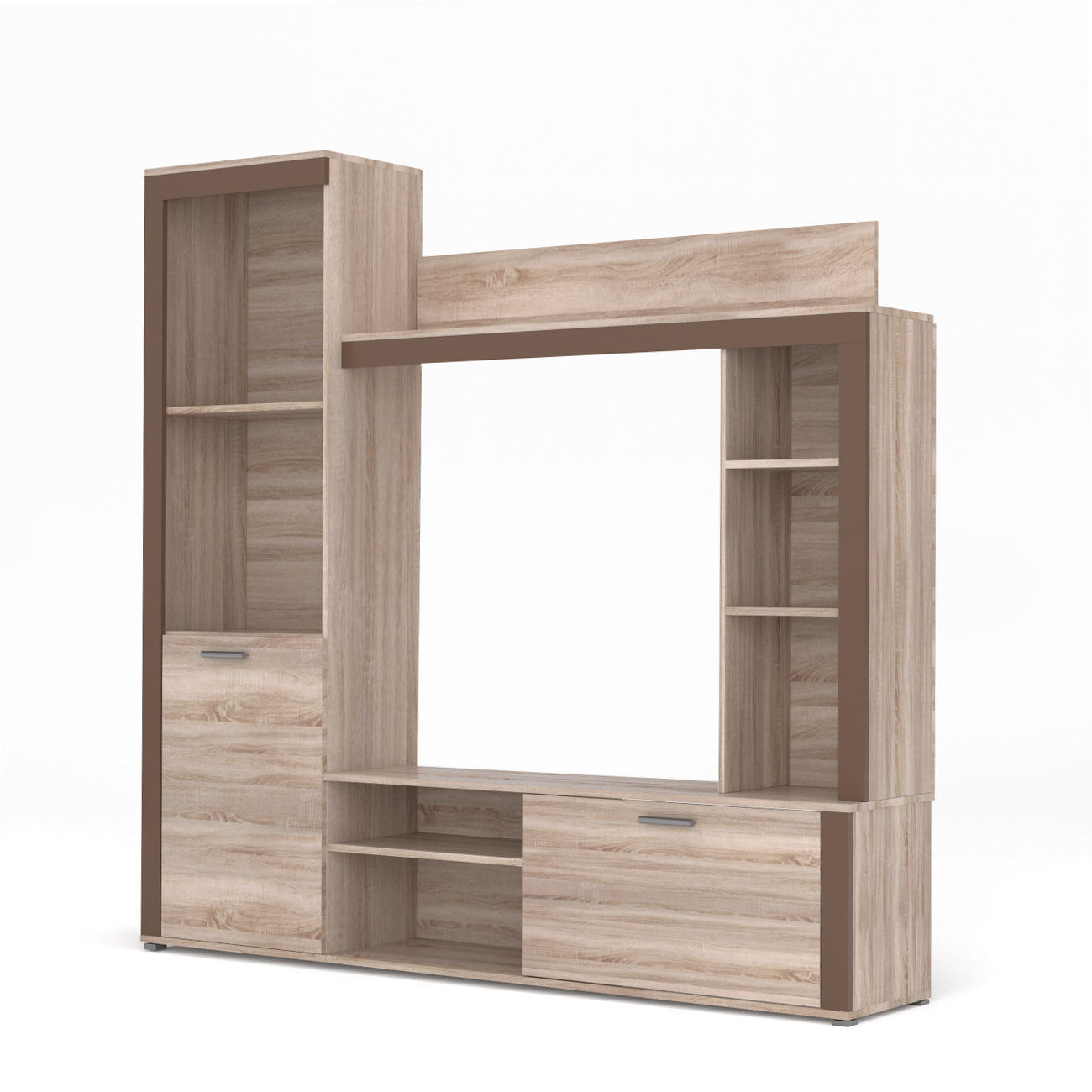 Σύνθεση Tηλεόρασης Badan Σονόμα-Μόκκα 188x35x181