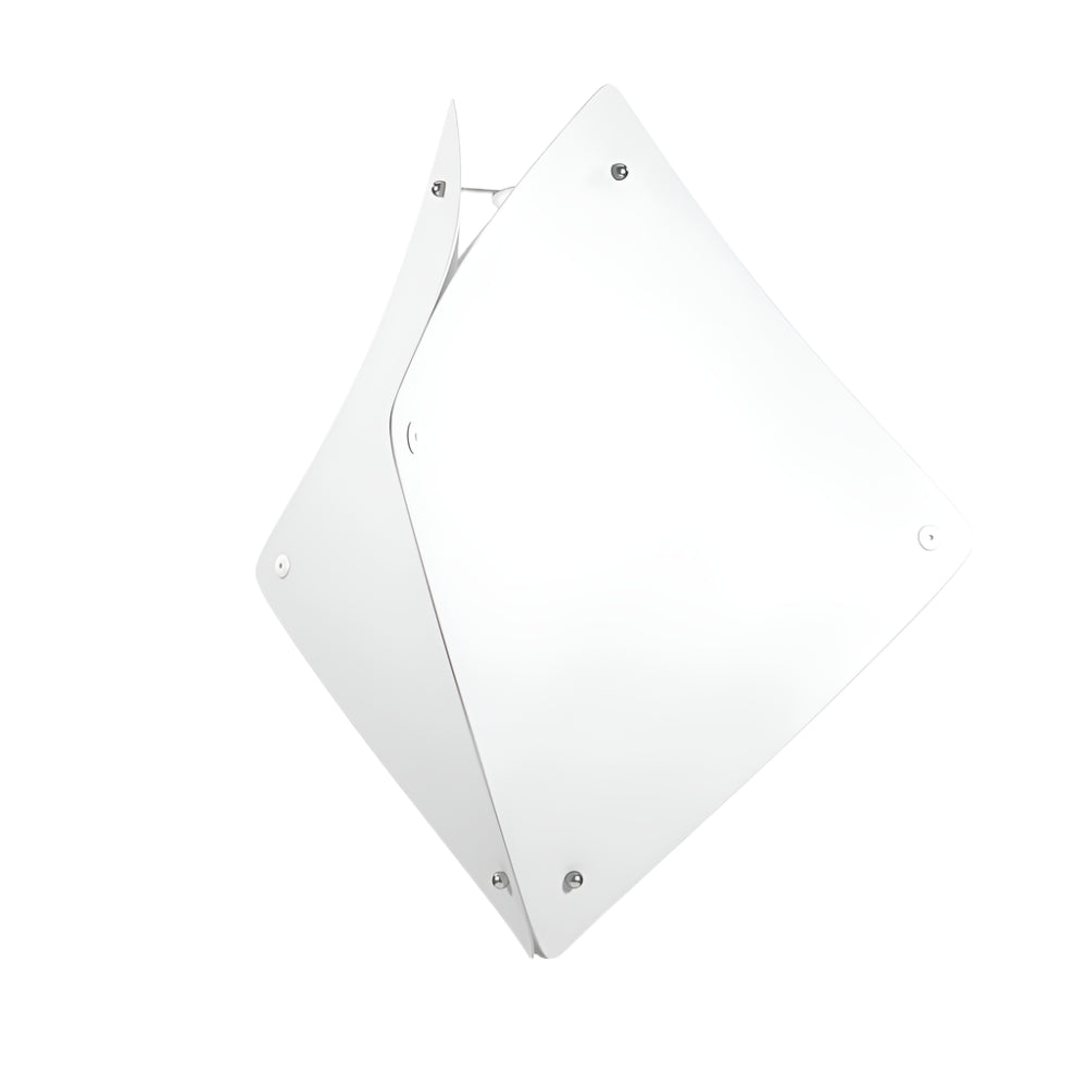 Φωτιστικό Κρεμαστό Zadar Μονόφωτο Λευκό (PP+PVC) Ε27 50x50x80