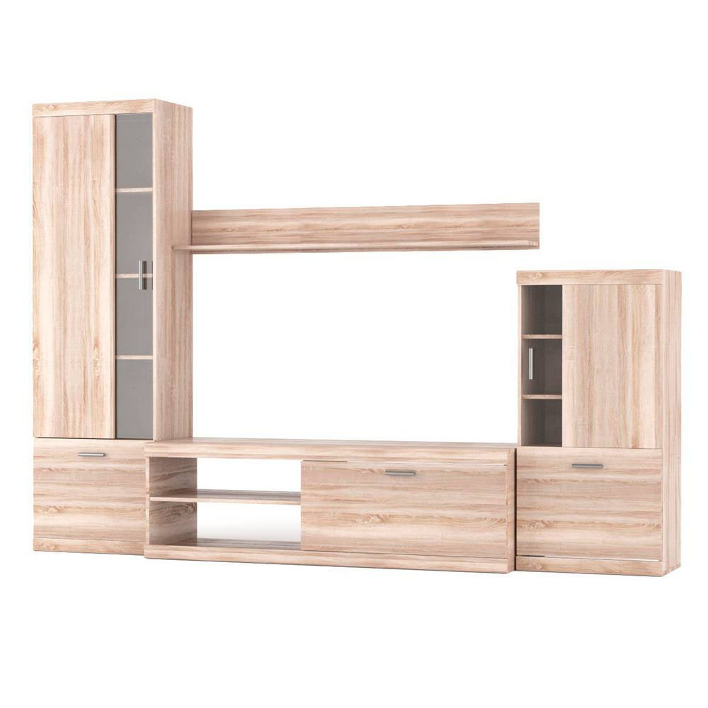 Σύνθεση Τηλεόρασης Marta 283x51.6x200 Sonoma